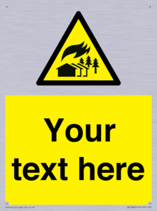 Custom Warning: Large scale fire zone